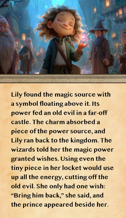Lily's Ending Card